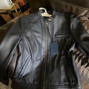 Cole Haan butter soft new leather jacket